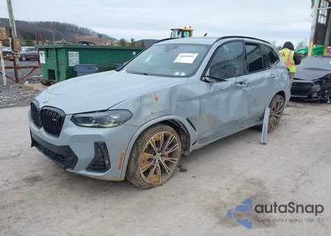 2022 BMW X3 M40I from USA, damaged, VIN 5UX83DP00N9L00050